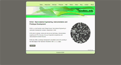 Desktop Screenshot of ensol.no